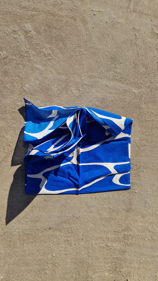 Pareo maxi -waves print