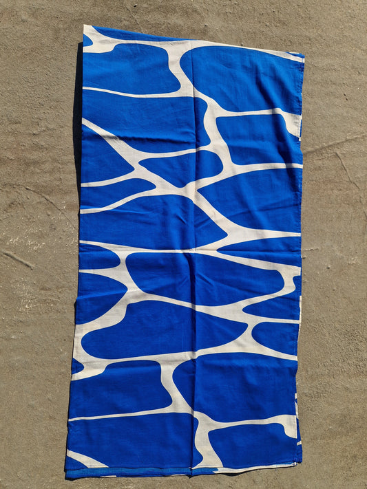 Pareo maxi -waves print