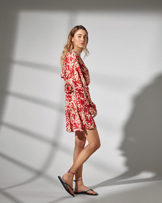 Bali skirt - lovers print