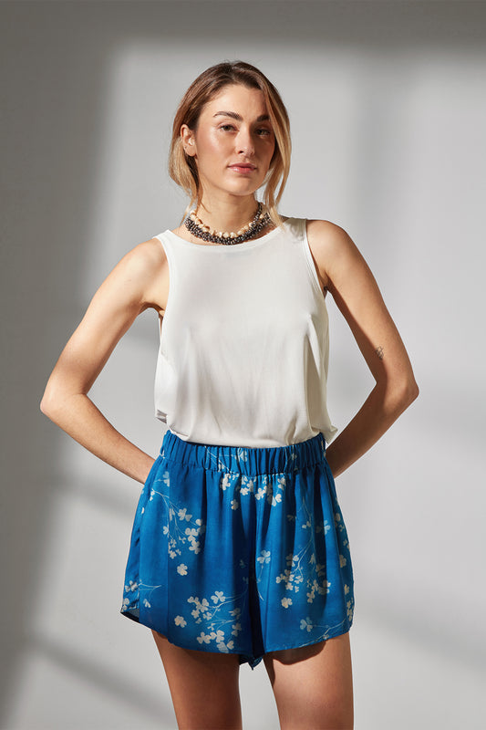 Hannah crop top - white