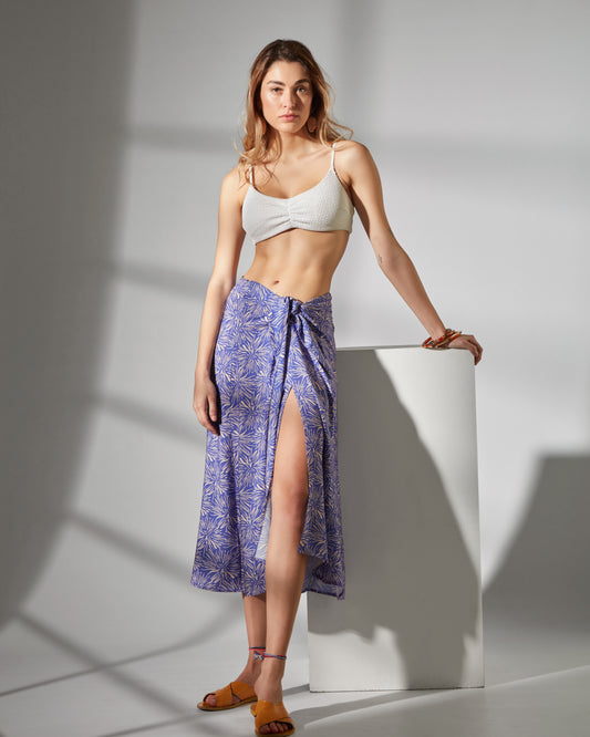 Flo skirt -fiori print