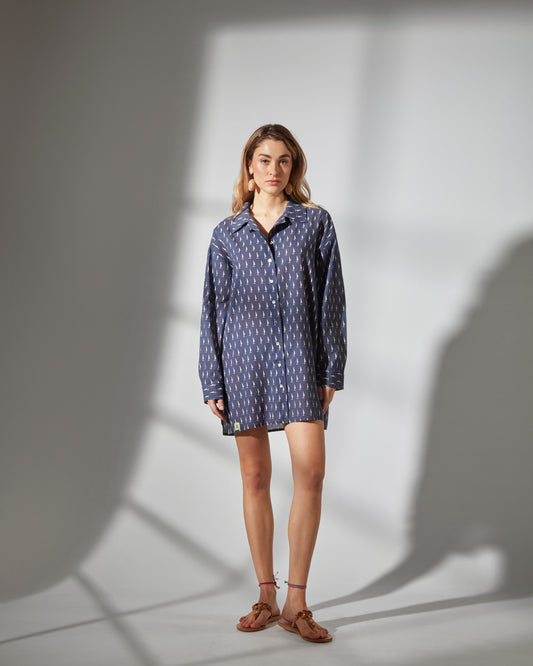 Bianca shirt - sailing print