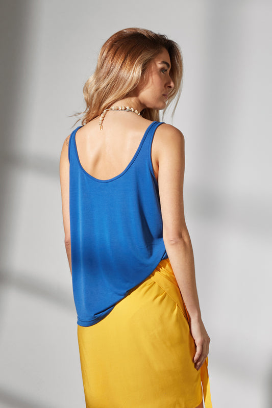 Nelda top - blue