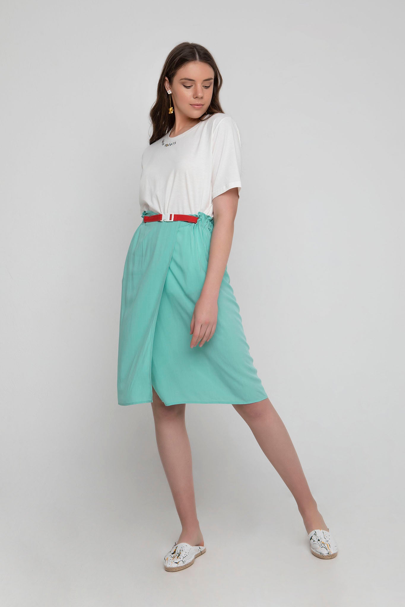 Buckle-up wrap - Turquoise