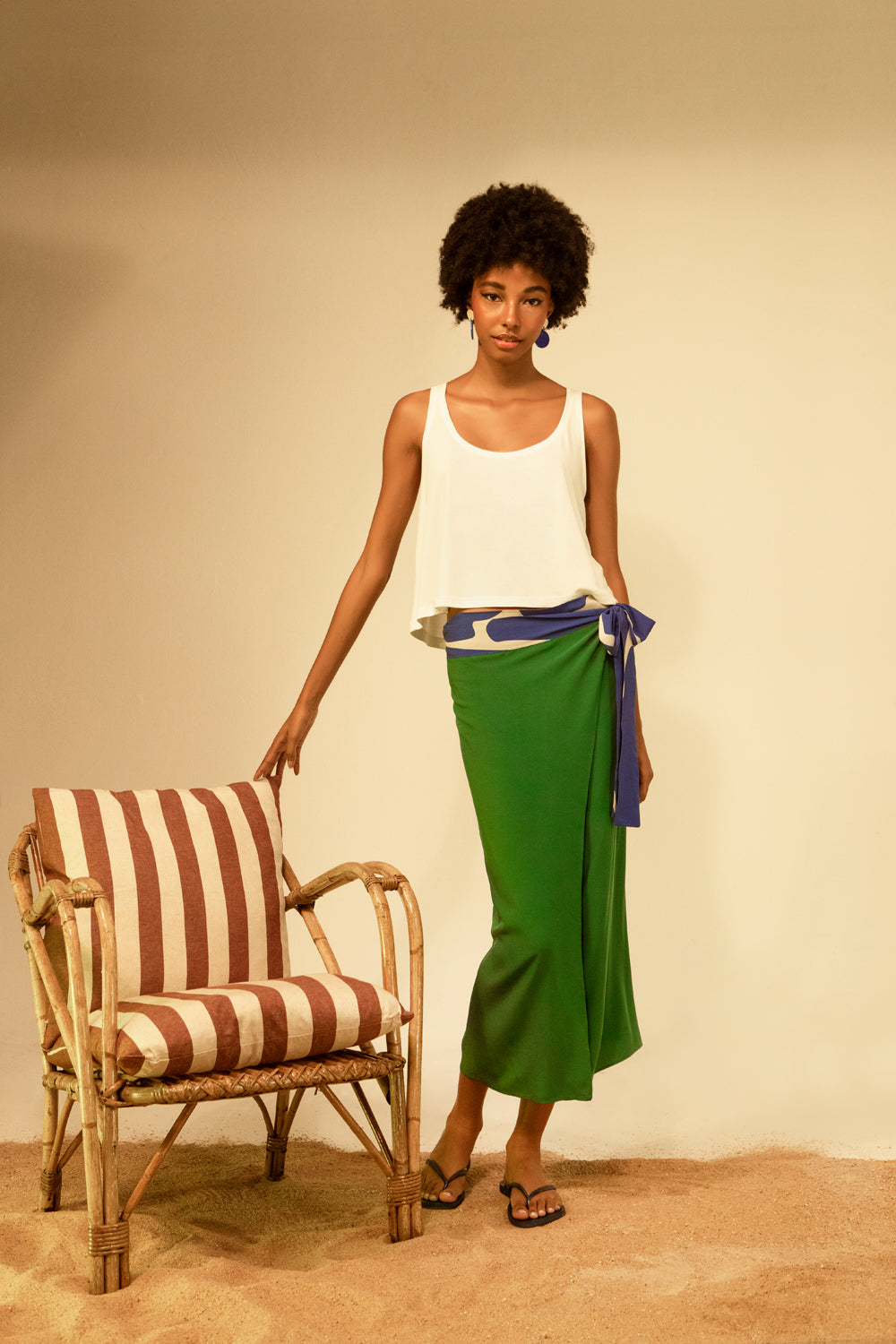 Babe wrap - green