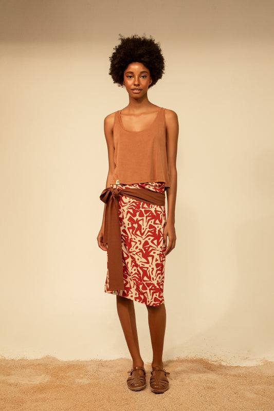 Buzz wrap - lovers/ chocolate brown