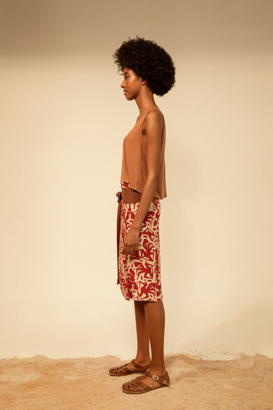 Buzz wrap - lovers/ chocolate brown