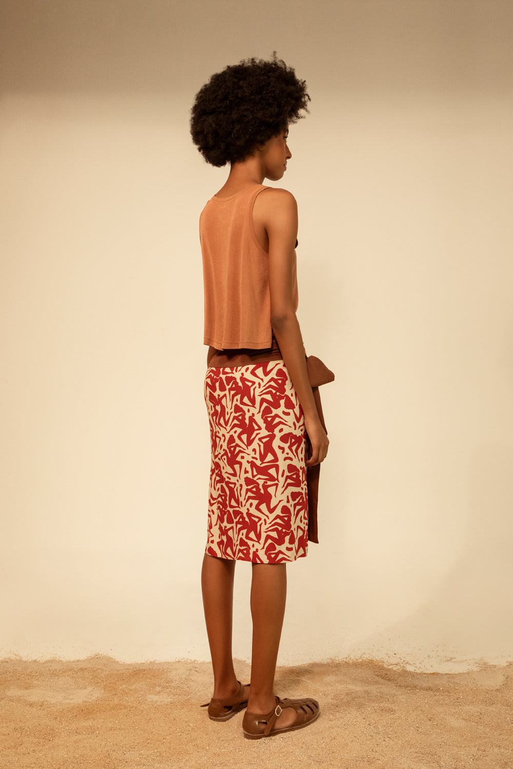 Buzz wrap - lovers/ chocolate brown