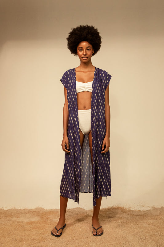 Ava dress - sailing print