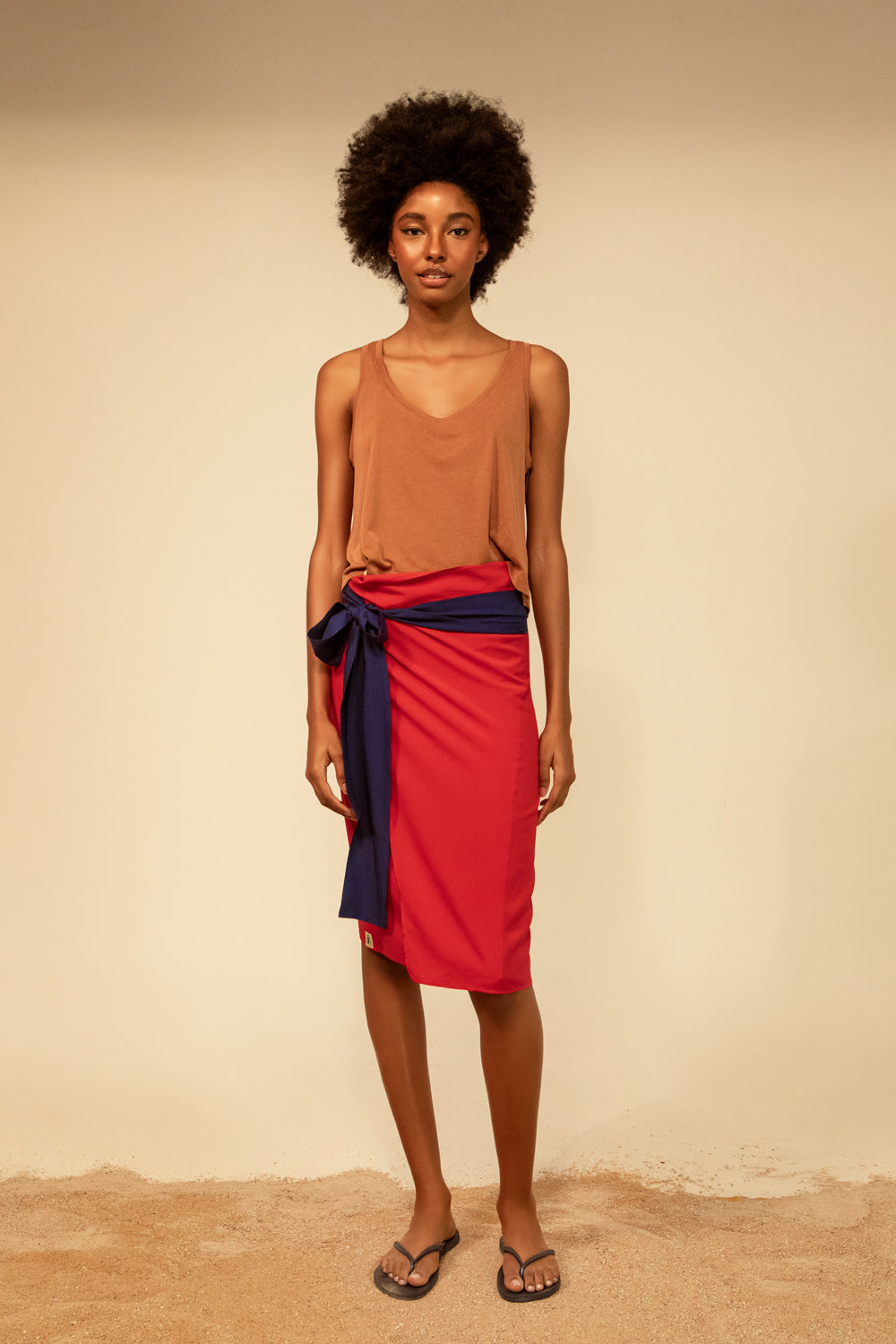 Buzz wrap - red/ navy