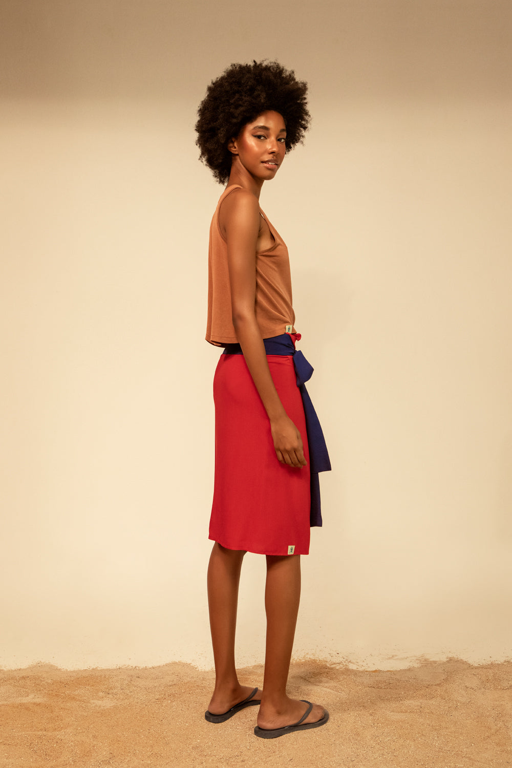 Buzz wrap - red/ navy