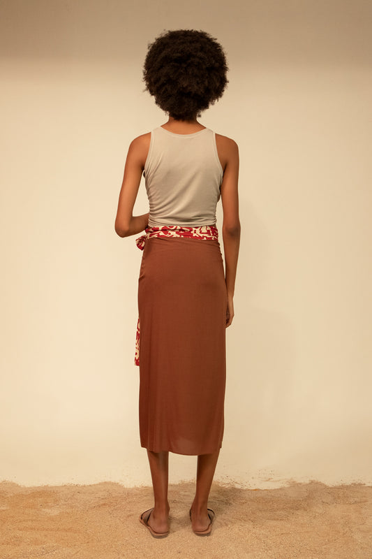 Babe wrap - chocolate brown