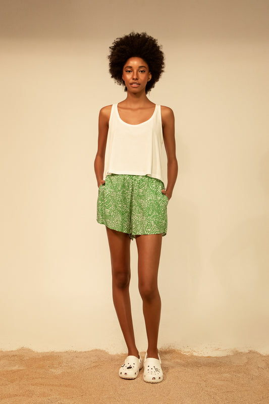 Dee shorts - pebbles print