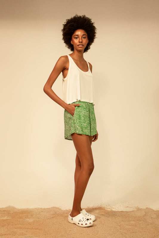 Dee shorts - pebbles print