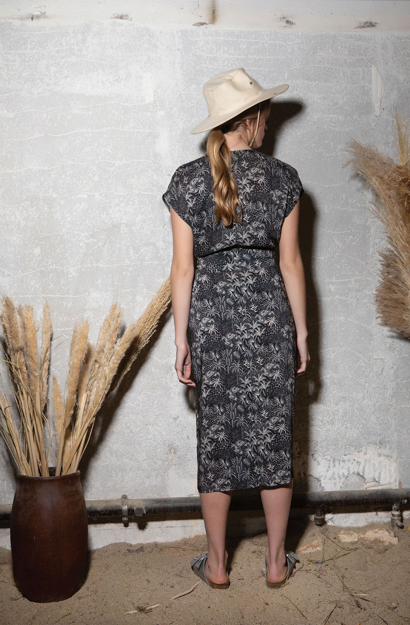 Ava dress - Jungle black