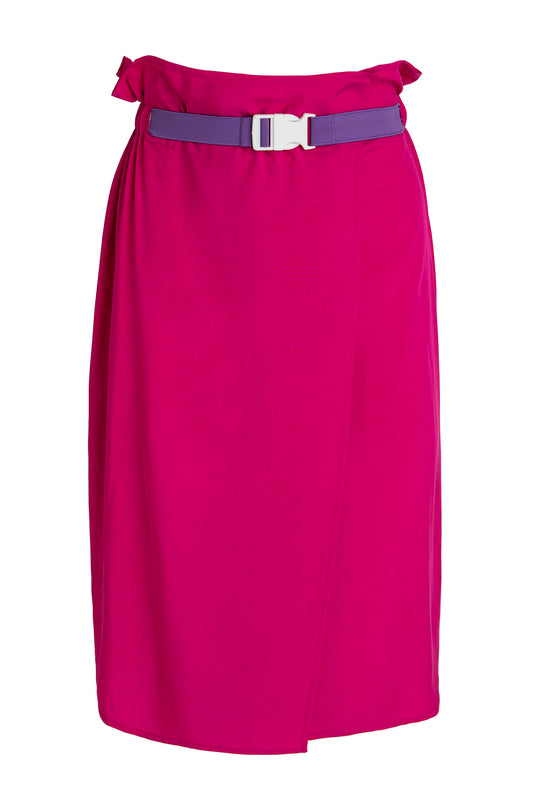 Buckle-up wrap - Fuchsia
