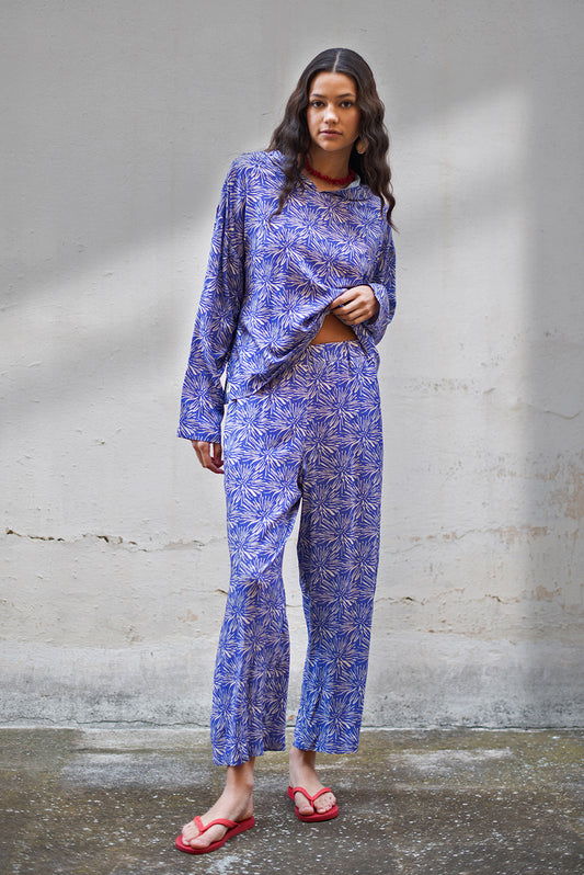 Reef pants - fiori print