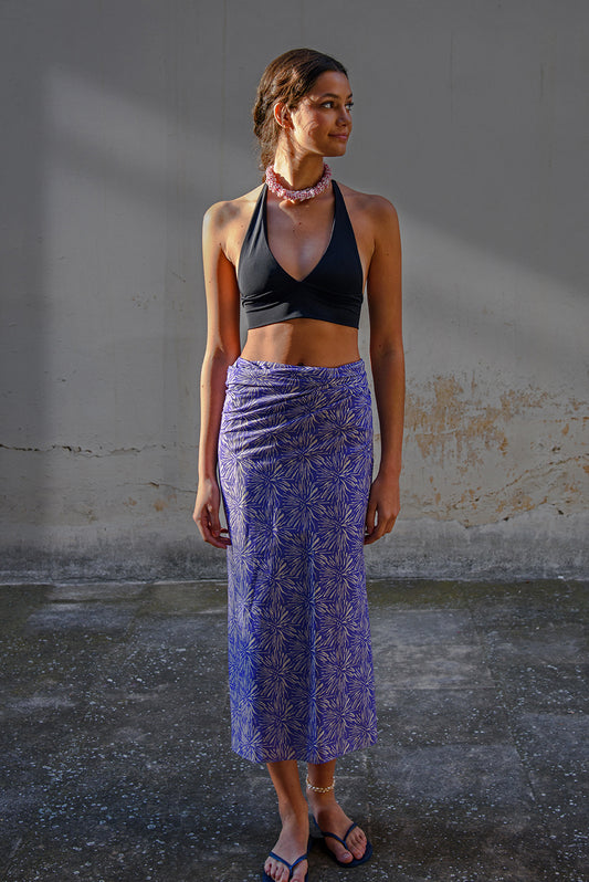 Pareo maxi - fiori print