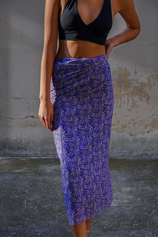 Pareo maxi - fiori print