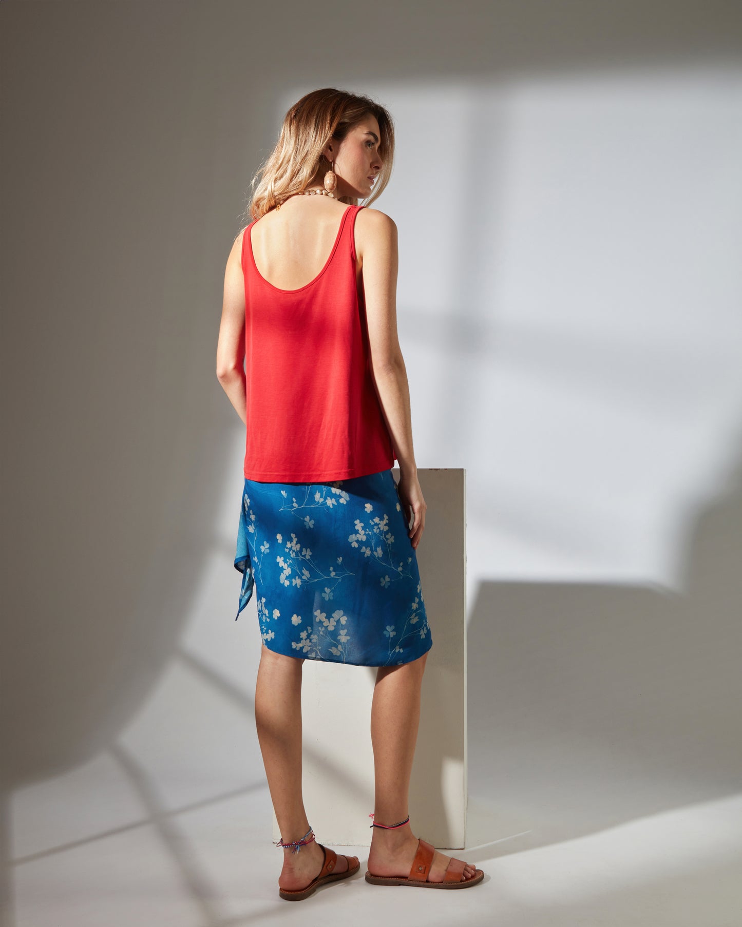180 wrap pareo - Bliss print