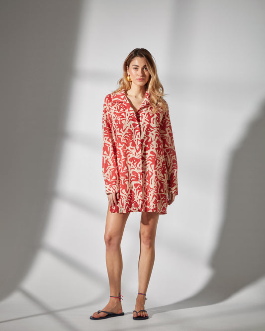 Bianca shirt - lovers print