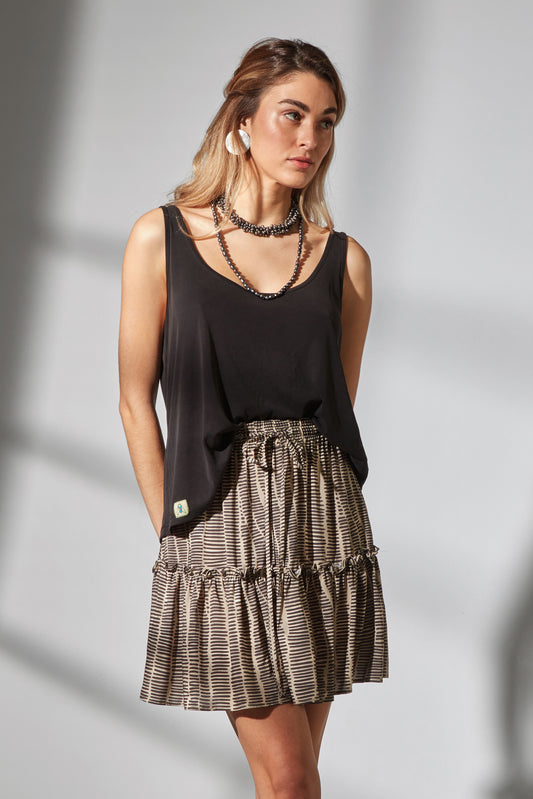 Nelda top - black