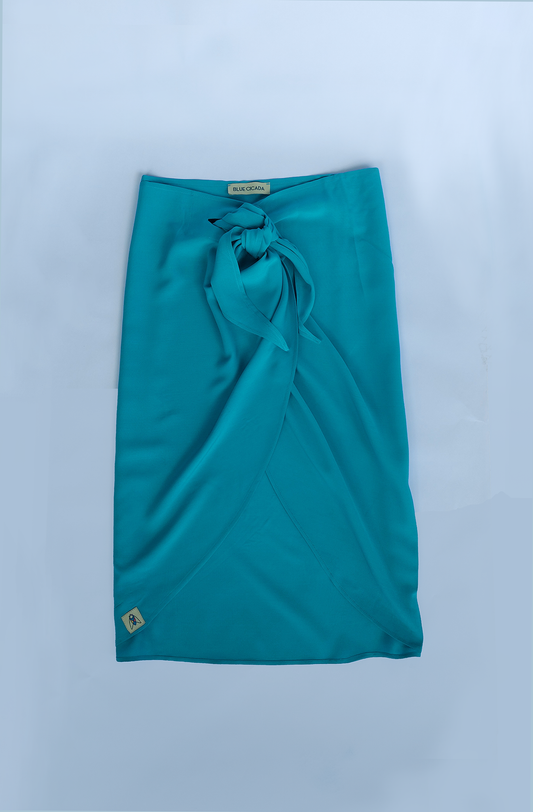 180 wrap - aqua