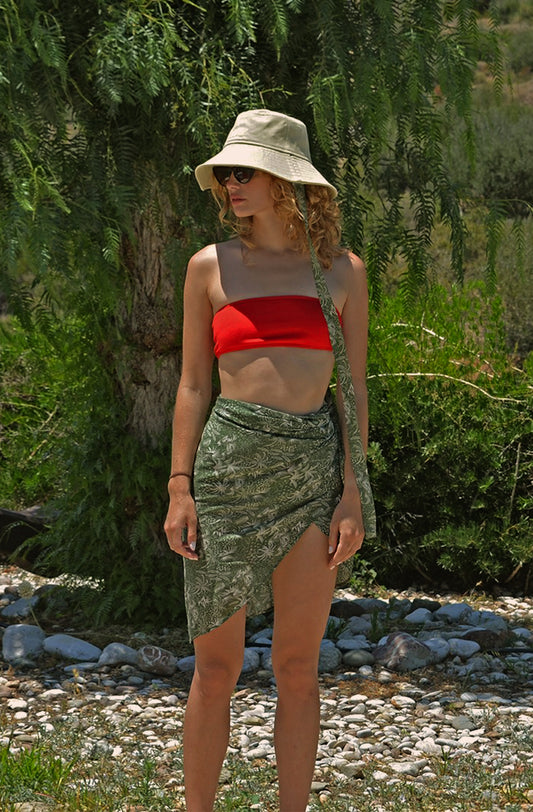 180 wrap - jungle green