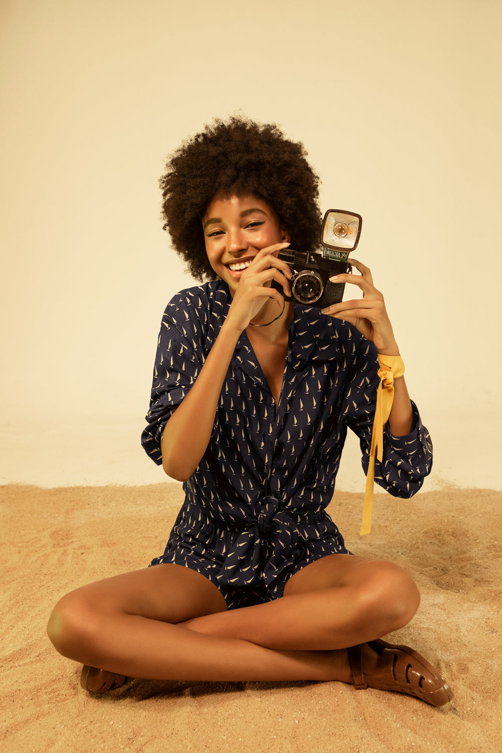 Dee shorts - sailing print