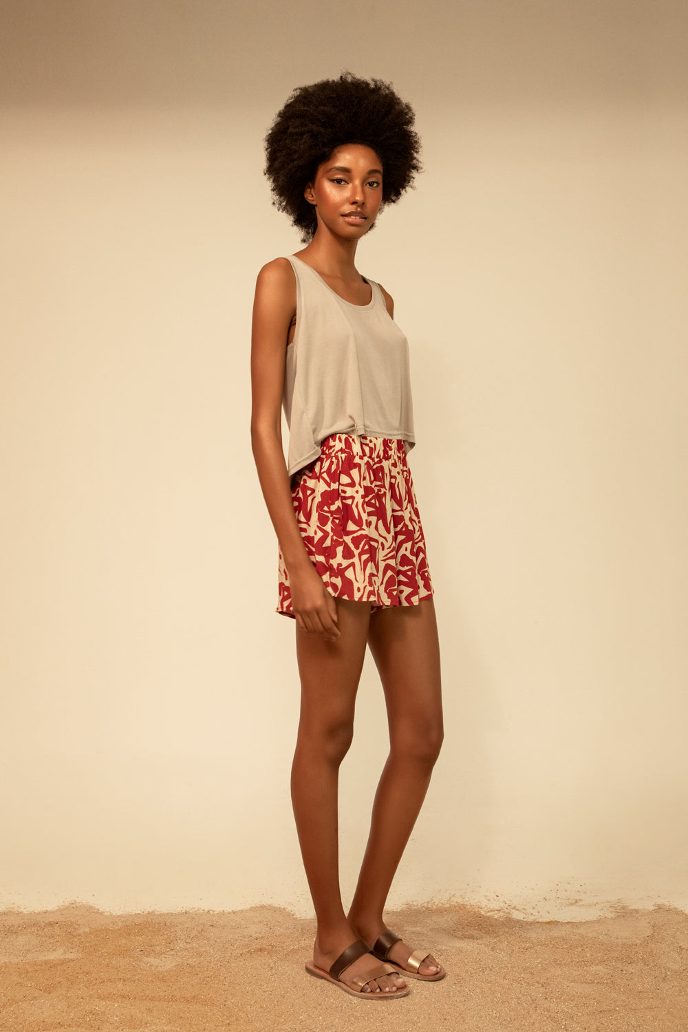 Dee shorts - lovers print