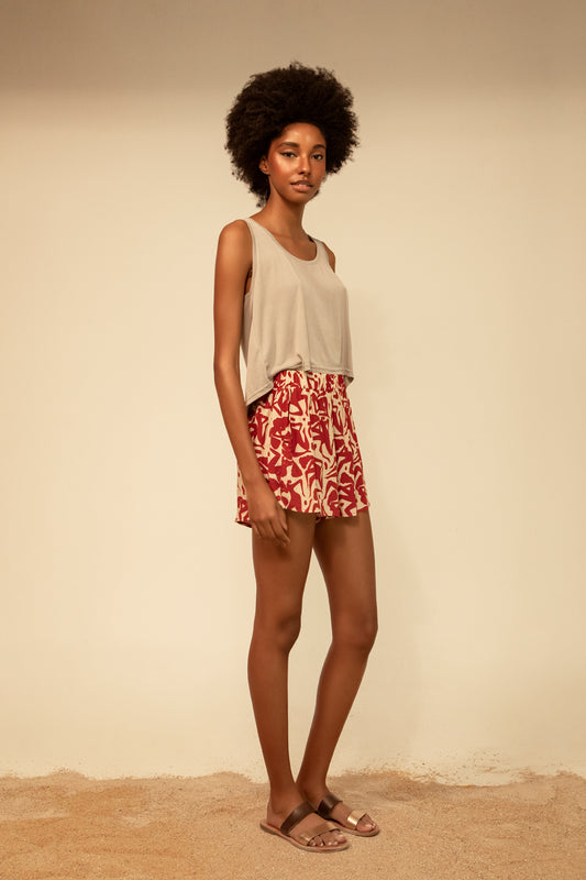 Dee shorts - lovers print