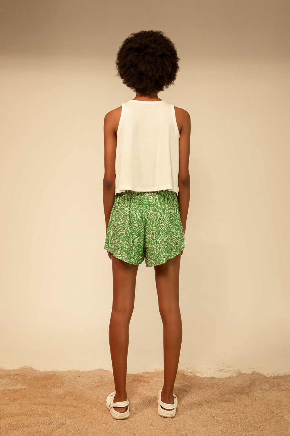 Dee shorts - pebbles print