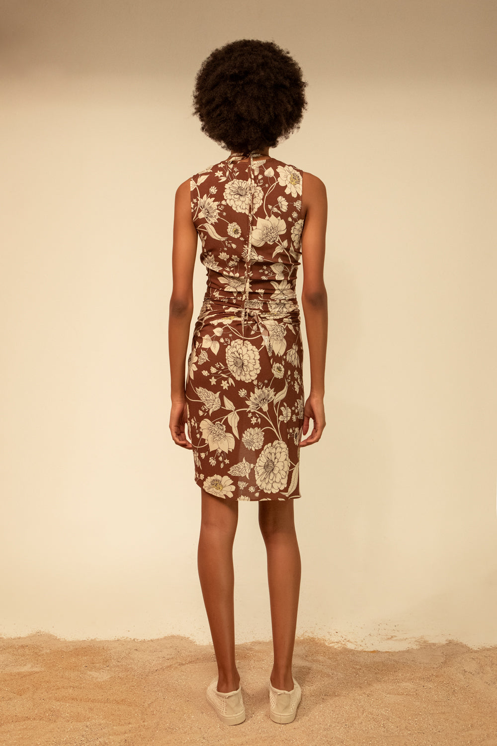 180 wrap pareo - flowers print