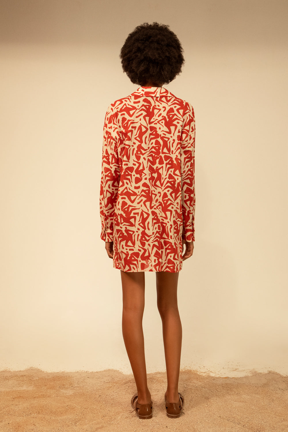 Bianca shirt - lovers print