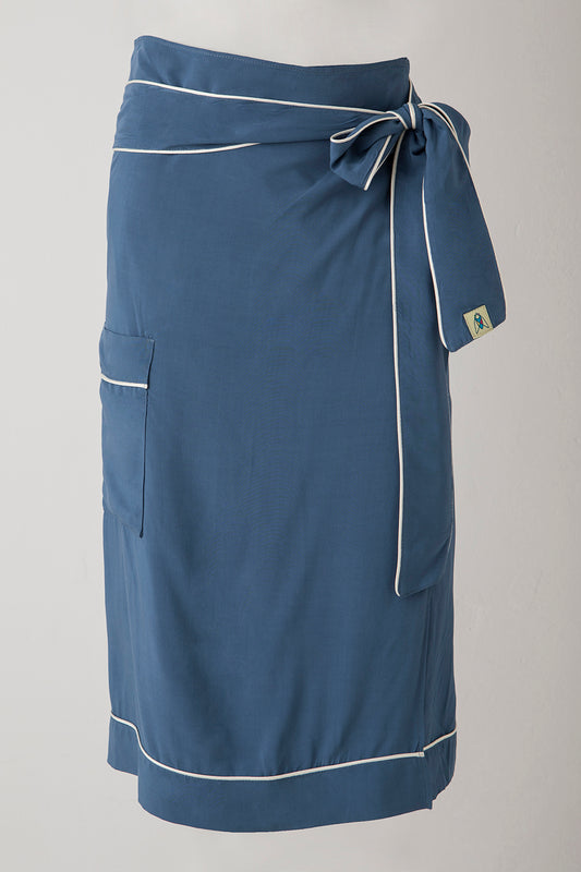 PJ's WRAP - denim