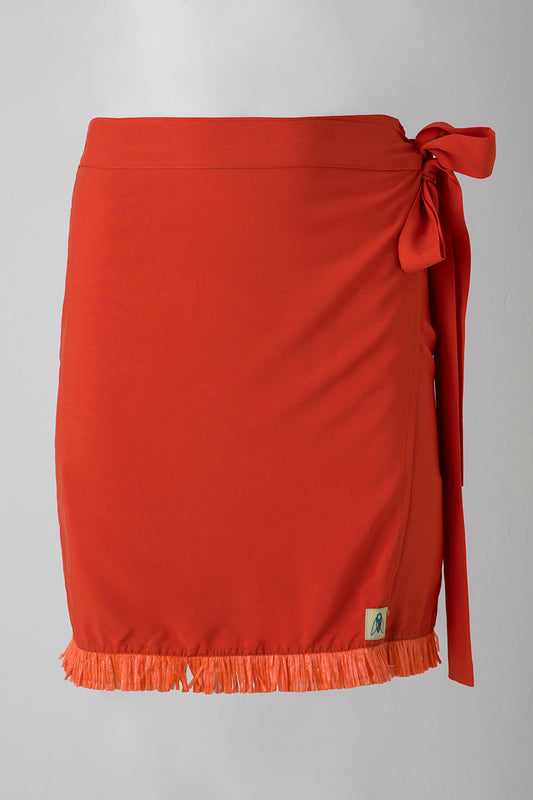 TROPICANA SKIRT - ORANGE