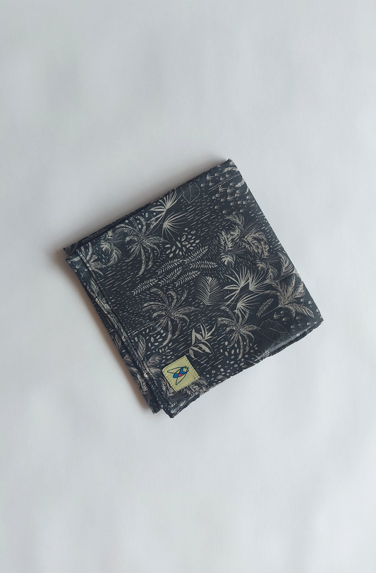 Brit scarf - Jungle black