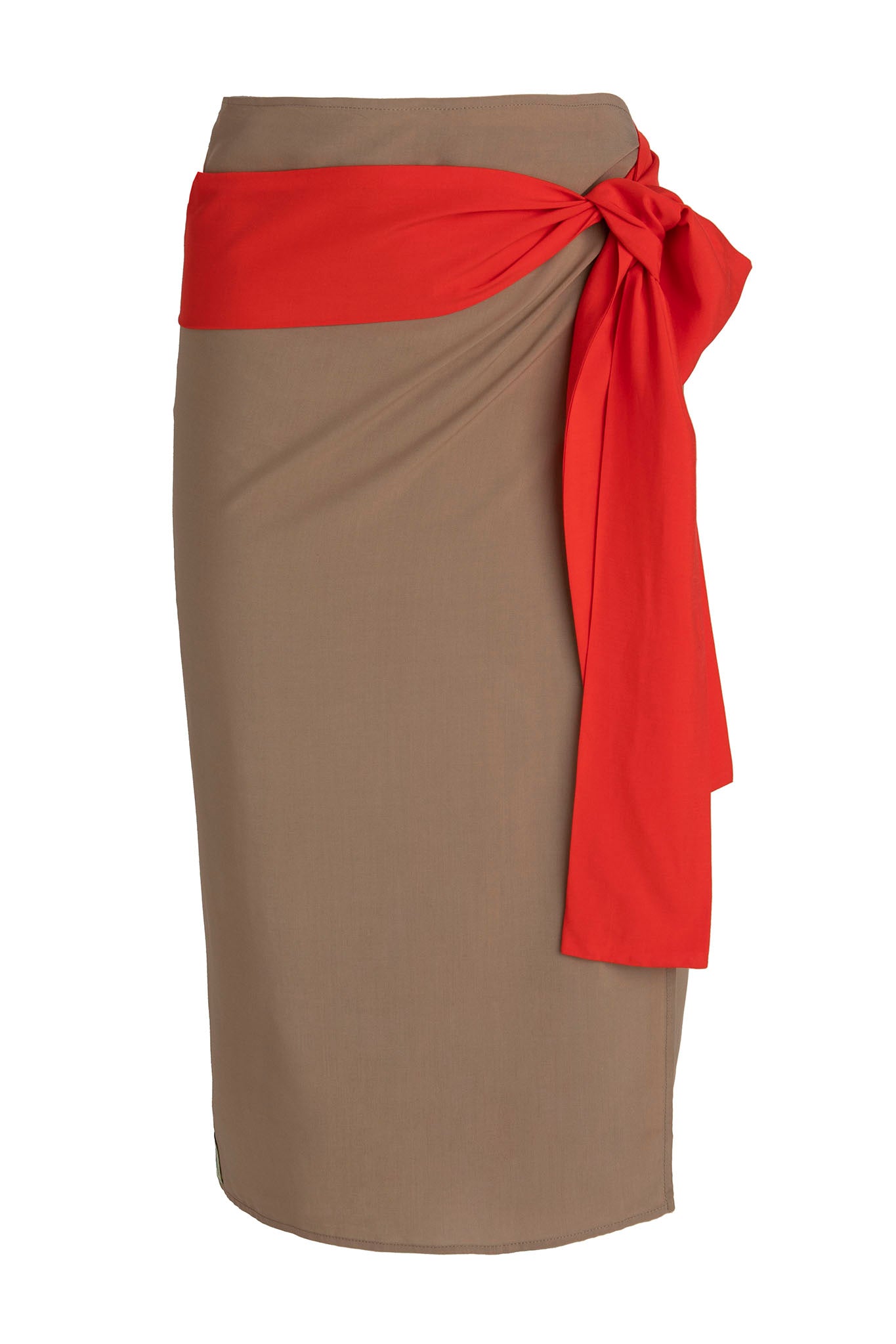 Buzz Wrap Beige-Red