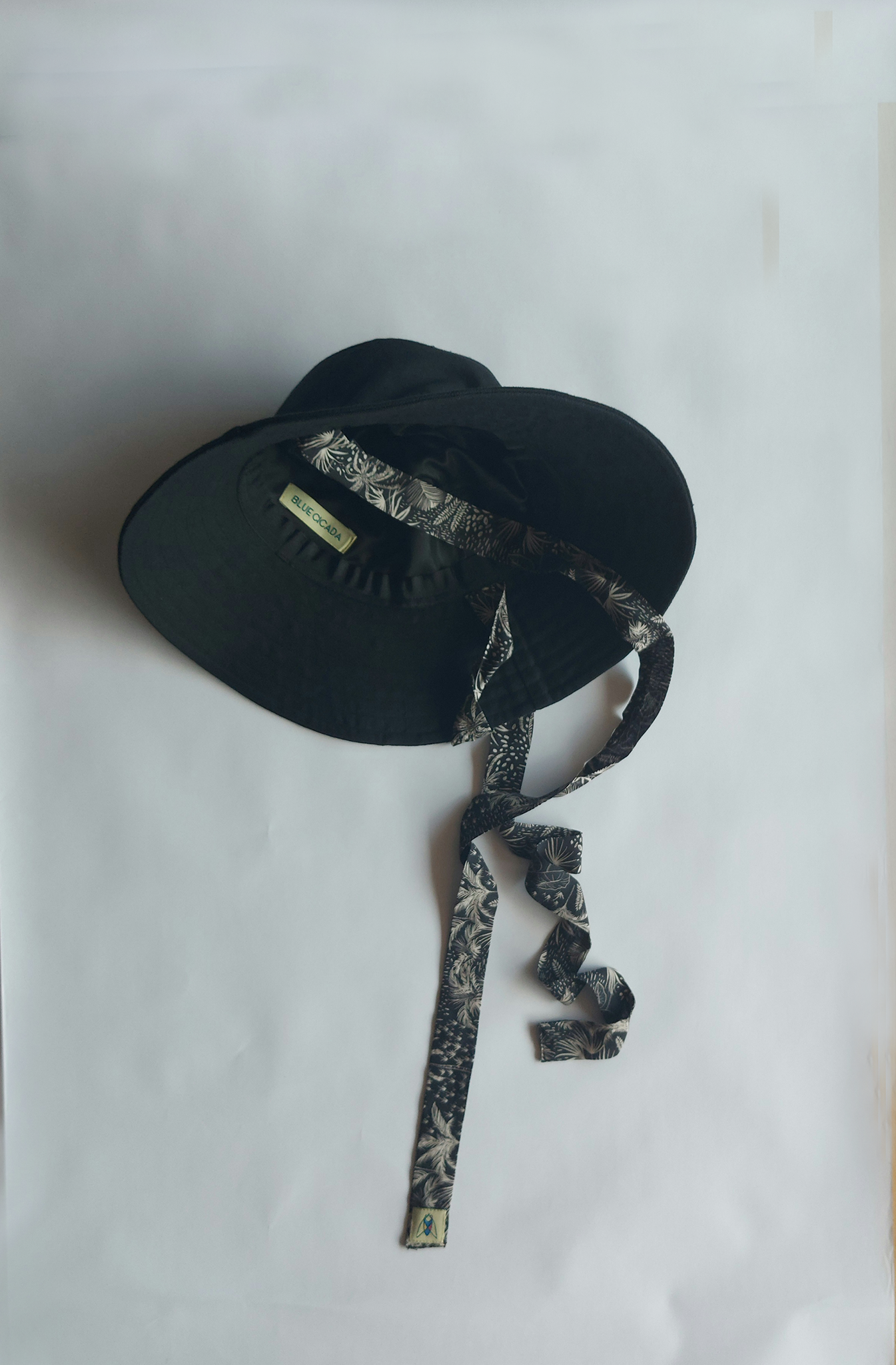 Grace bucket hat - Black - jungle