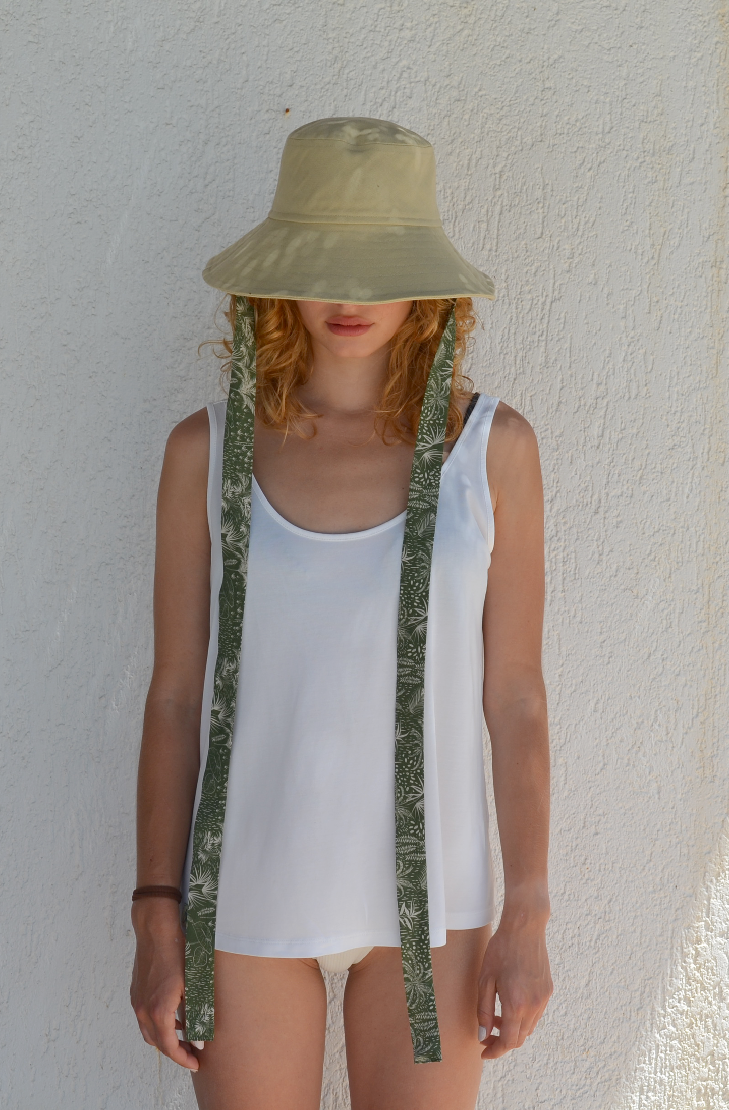 Grace bucket hat - Beige - jungle