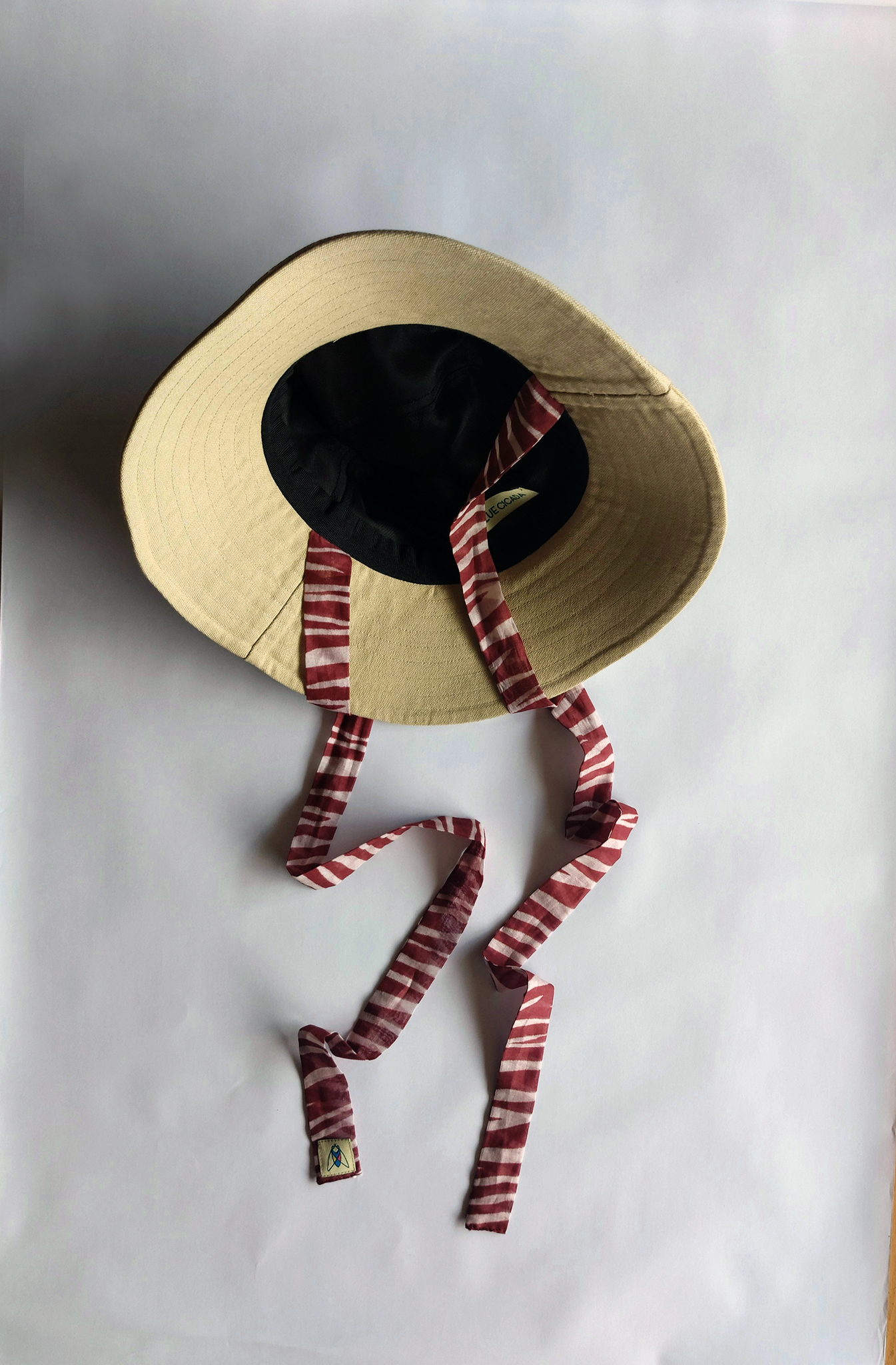 Grace bucket hat - Beige - zebra