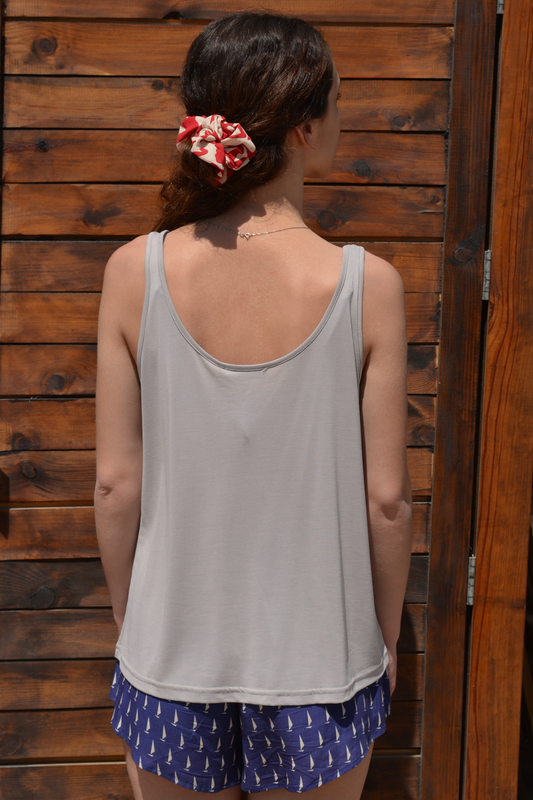 Nelda top - light grey