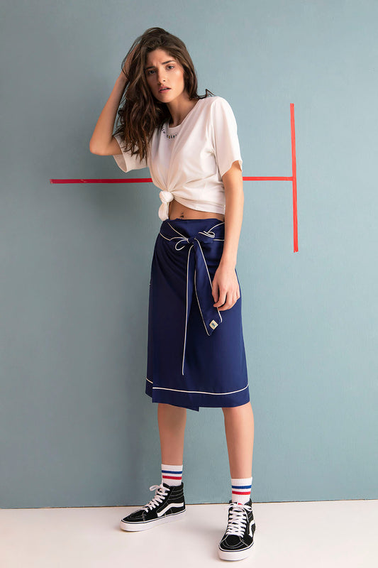 PJs Wrap - Navy Blue