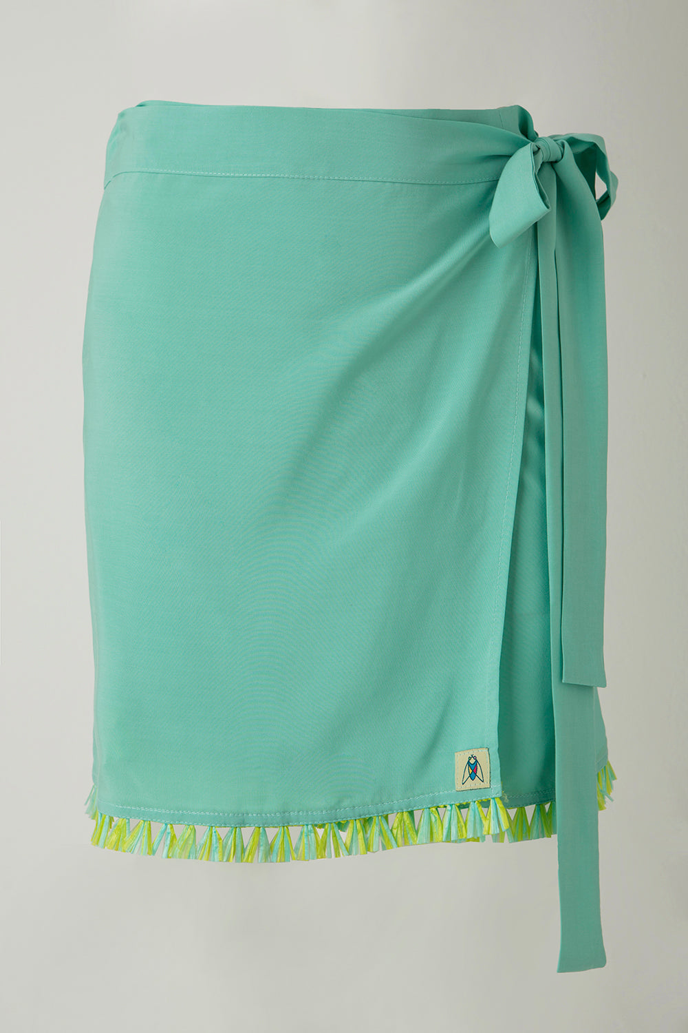TROPICANA SKIRT - TURQUOISE